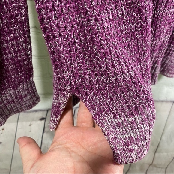 Ana A New Approach Purple Scoop Neck Sweater XL - Picture 6 of 9